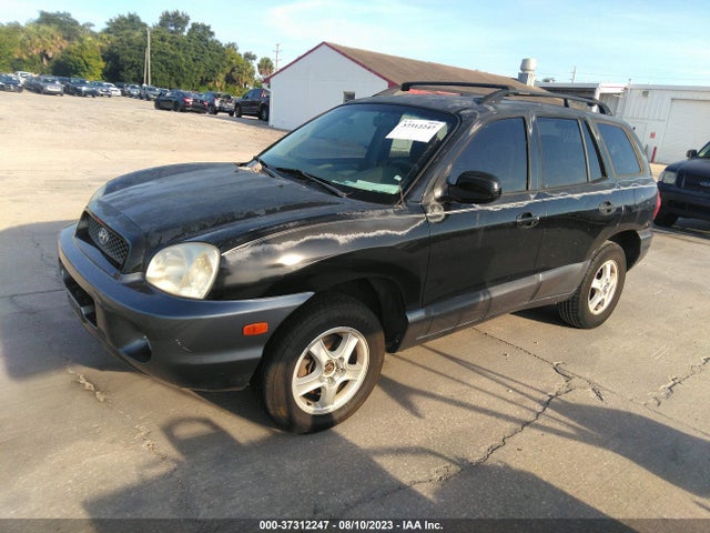 2004 HYUNDAI SANTA FE GLS VIN: KM8SC13D74U579504