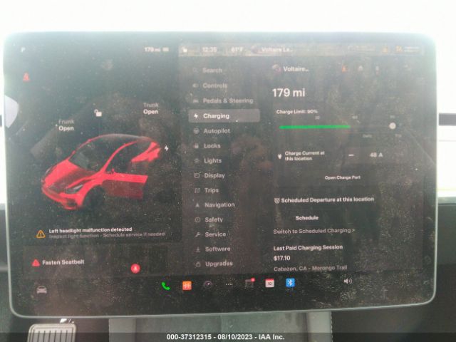 7SAYGDEE8PF789779 Tesla Model Y Long Range