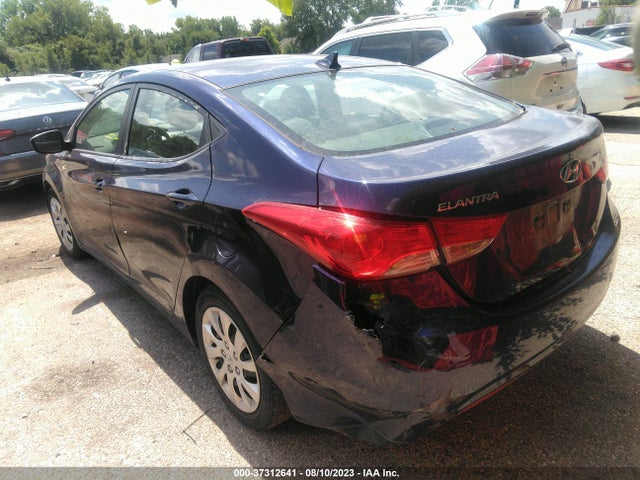 2012 HYUNDAI ELANTRA GLS VIN: 5NPDH4AE3CH078601
