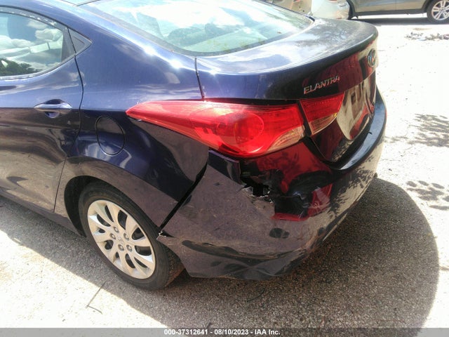 2012 HYUNDAI ELANTRA GLS VIN: 5NPDH4AE3CH078601