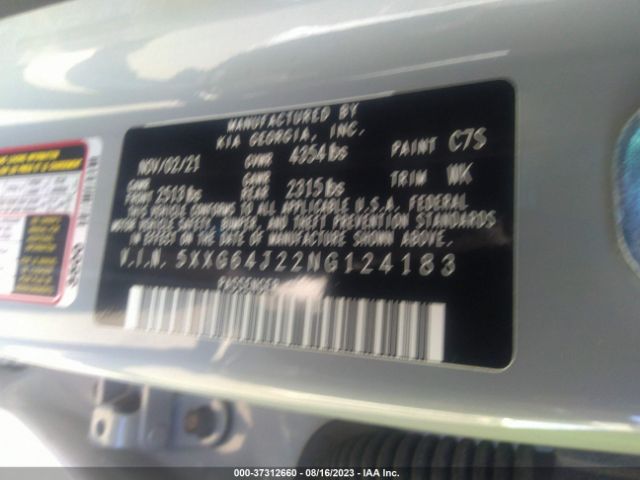 5XXG64J22NG124183 KIA K5 Gt-line