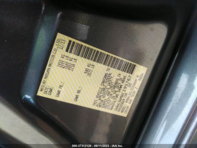 1N4AL3AP6EC195767 Nissan Altima 2.5 Sl
