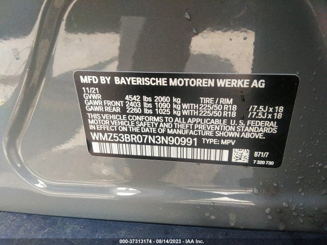 2022 MINI COUNTRYMAN WMZ53BR07N3N90991 Photo 8