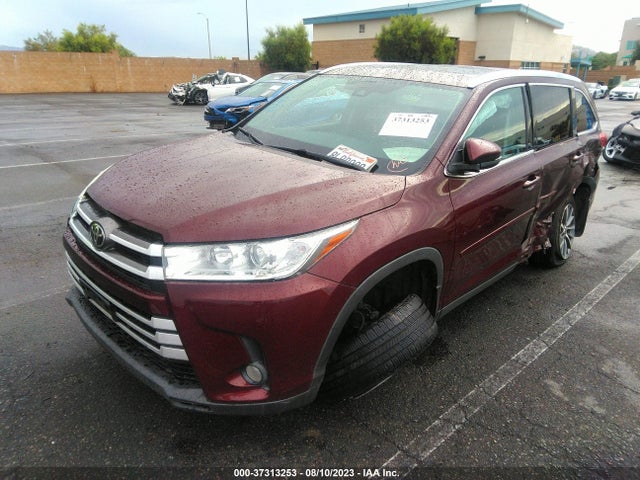 Toyota Highlander Se 2019 5TDKZRFH1KS346428 Image 2