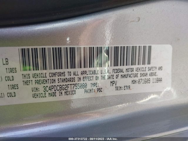 3C4PDCBG2FT755080 Dodge Journey Sxt