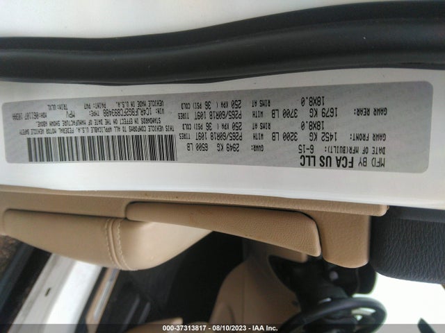 Jeep Grand Cherokee Limited 2015 1C4RJFBG2FC893488 Image 9