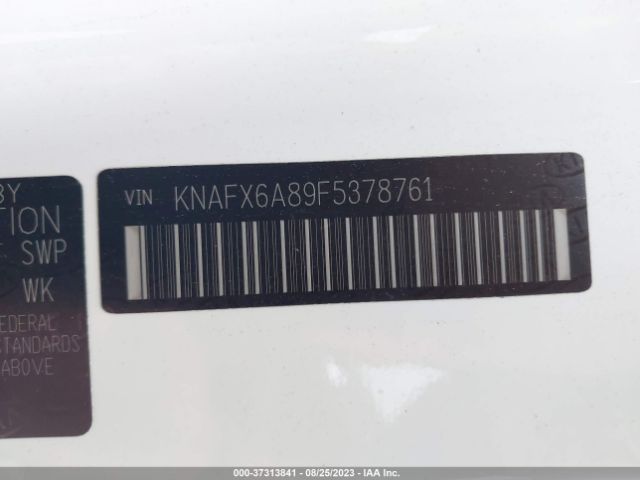 KNAFX6A89F5378761 KIA Forte Koup Ex