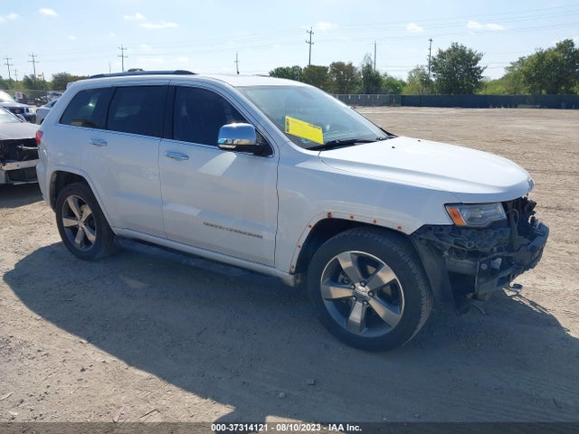 2014 JEEP GRAND CHEROKEE OVERLAND VIN: 1C4RJECG8EC127045