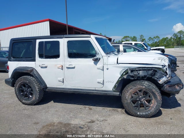 2021 JEEP WRANGLER UNLIMITED WILLYS VIN: 1C4HJXDN0MW678460