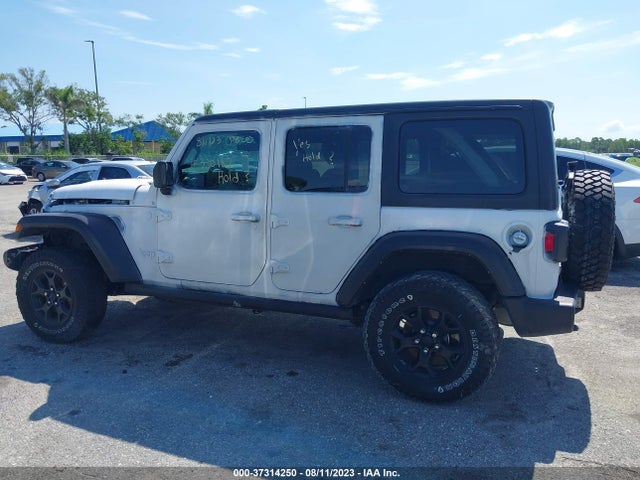 2021 JEEP WRANGLER UNLIMITED WILLYS VIN: 1C4HJXDN0MW678460