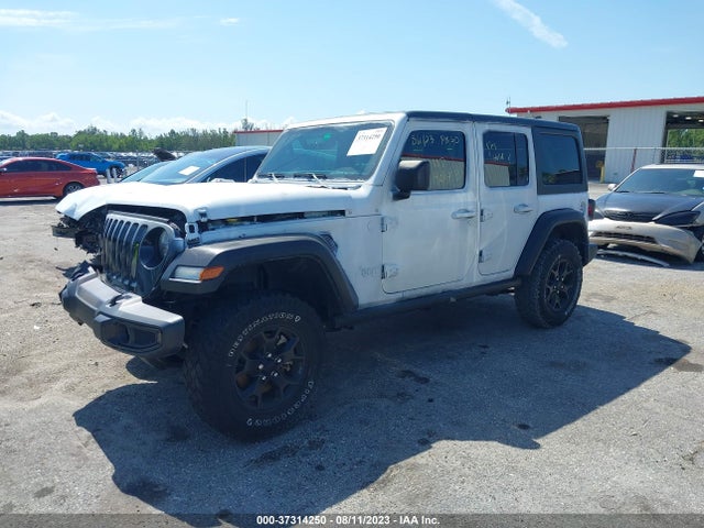 2021 JEEP WRANGLER UNLIMITED WILLYS VIN: 1C4HJXDN0MW678460