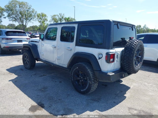 2021 JEEP WRANGLER UNLIMITED WILLYS VIN: 1C4HJXDN0MW678460