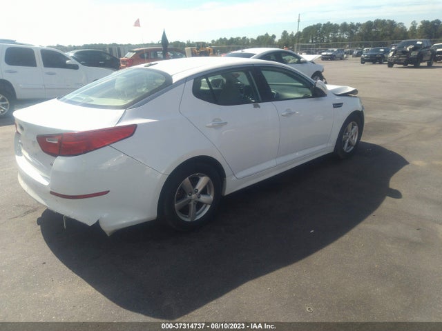 KIA Optima Lx 2014 5XXGM4A76EG299196 Image 4
