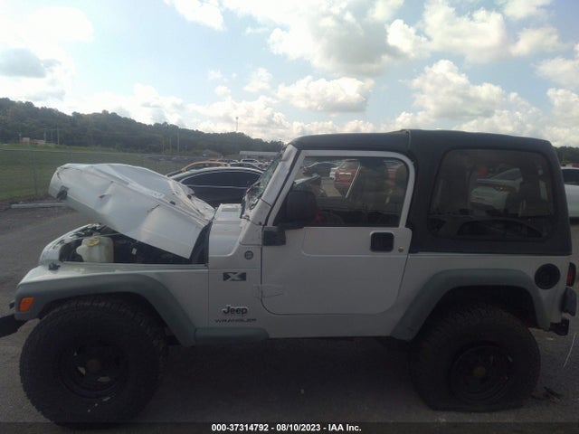 2006 JEEP WRANGLER X VIN: 1J4FA39S46P734972