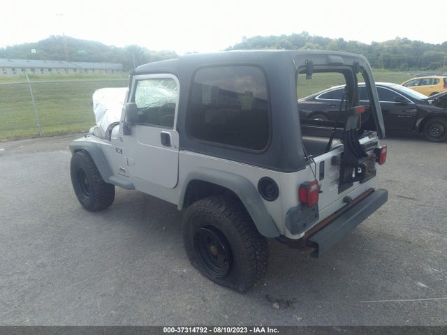 2006 JEEP WRANGLER X VIN: 1J4FA39S46P734972