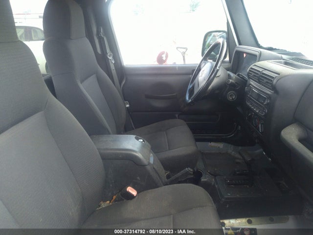 2006 JEEP WRANGLER X VIN: 1J4FA39S46P734972