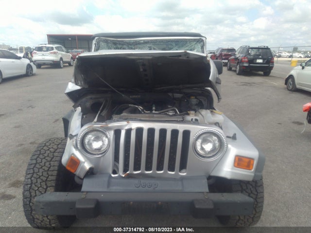 2006 JEEP WRANGLER X VIN: 1J4FA39S46P734972