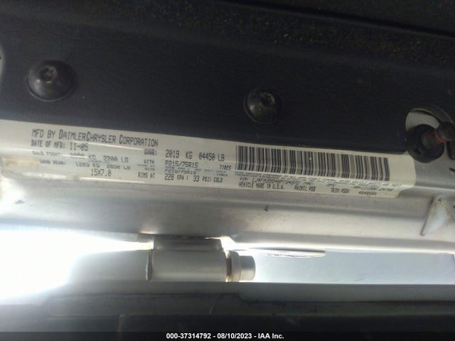 2006 JEEP WRANGLER X VIN: 1J4FA39S46P734972