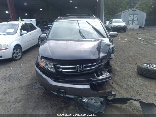 2014 HONDA ODYSSEY TOURING VIN: 5FNRL5H96EB093520