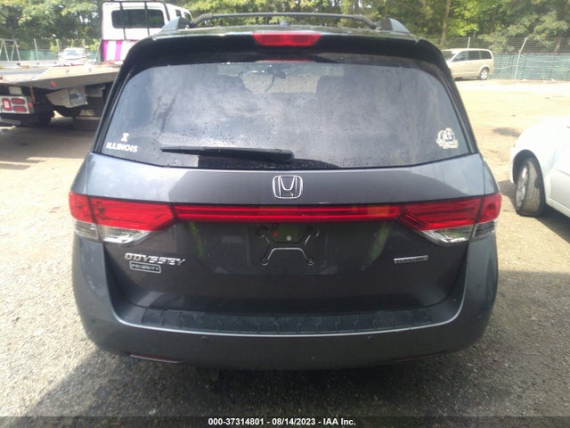 2014 HONDA ODYSSEY TOURING VIN: 5FNRL5H96EB093520