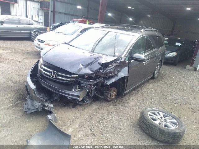 2014 HONDA ODYSSEY TOURING VIN: 5FNRL5H96EB093520