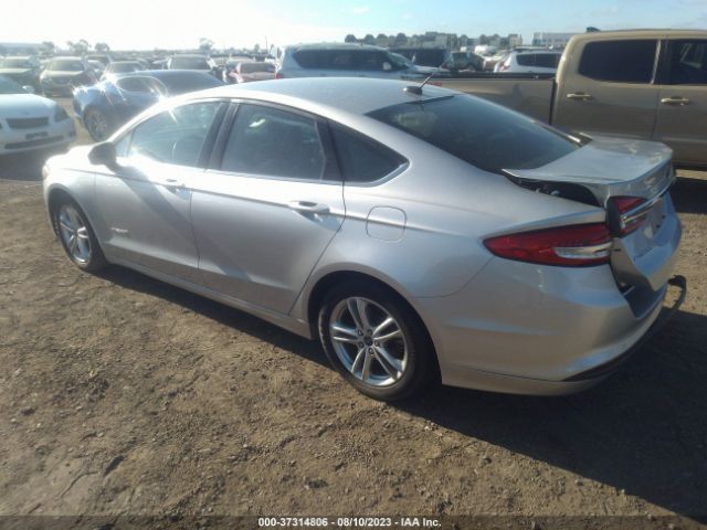 3FA6P0LU5JR221590 Ford Fusion Hybrid Se