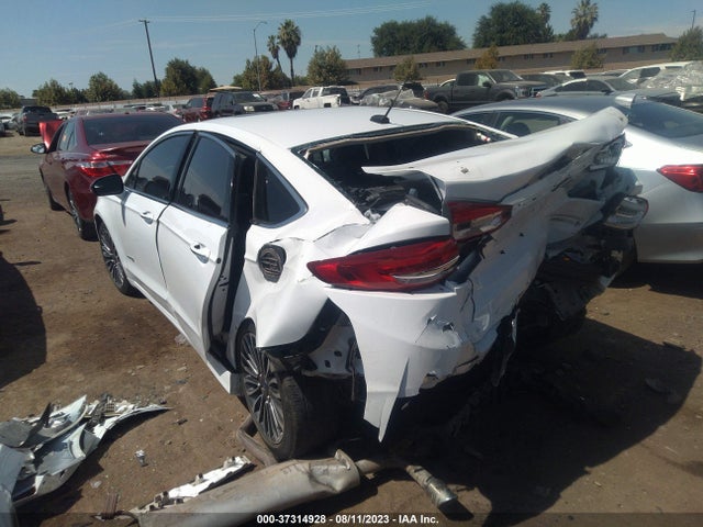 2018 FORD FUSION HYBRID TITANIUM/PLATINUM VIN: 3FA6P0RU7JR249334