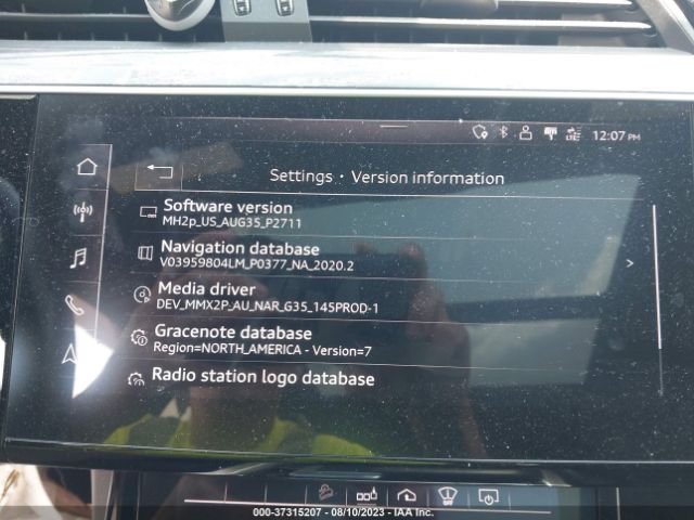 WA1VAAGE9KB006830 Audi E-tron Prestige