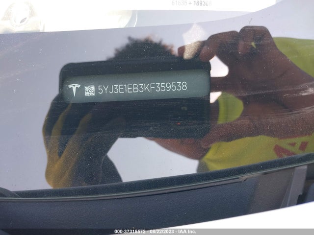 Tesla Model 3 Long Range/performance 2019 5YJ3E1EB3KF359538 Image 9