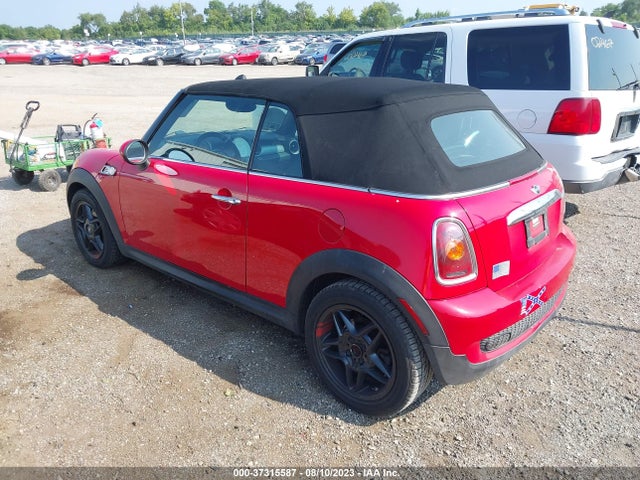 2009 MINI COOPER CONVERTIBLE WMWMS33549TY50338 Photo 2