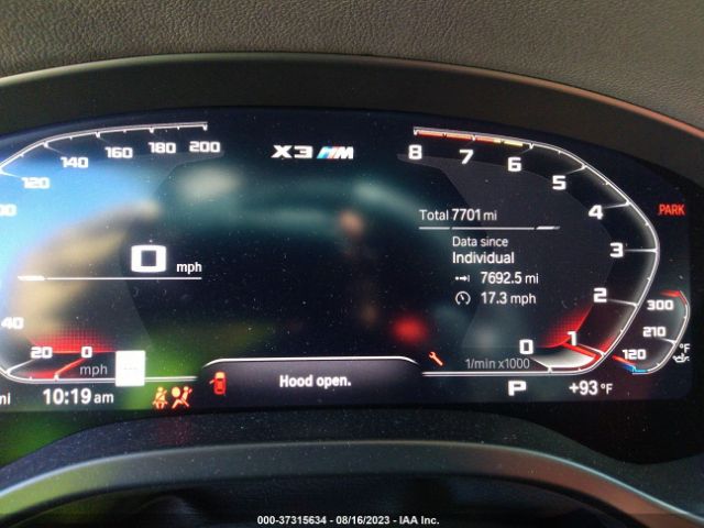 5YM13EC04P9P09452 BMW X3 M