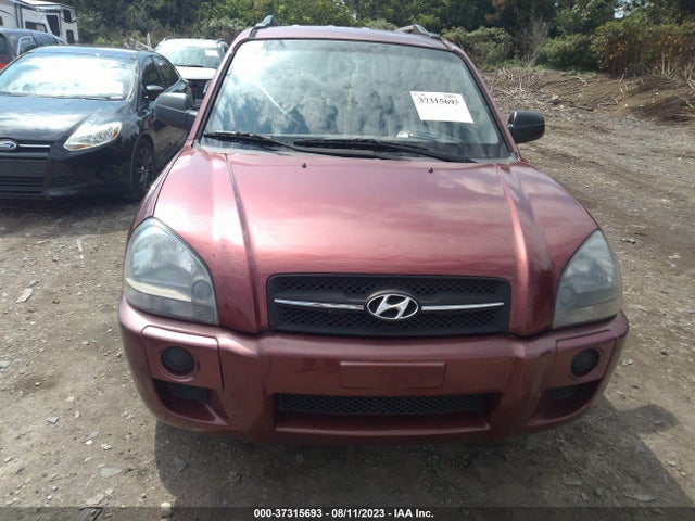 2008 HYUNDAI TUCSON GLS VIN: KM8JM12B68U810813