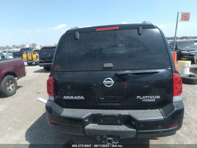 2012 NISSAN ARMADA PLATINUM VIN: 5N1BA0NF9CN612901