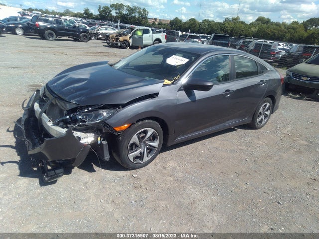 Honda Civic Sedan Lx 2019 19XFC2F62KE011245 Image 2