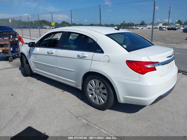 2012 CHRYSLER 200 LX VIN: 1C3CCBAB7CN246488