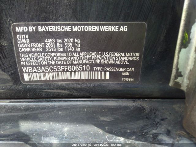 WBA3A5C53FF606510 BMW 3 Series 328i