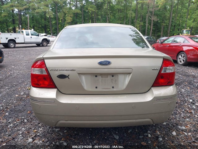 2006 FORD FIVE HUNDRED SEL VIN: 1FAFP24136G128744