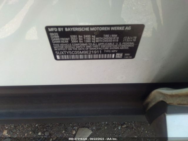 5UXTY5C05M9E21911 BMW X3 Xdrive30i