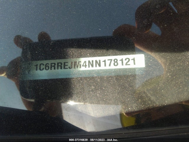 1C6RREJM4NN178121 RAM 1500 Laramie
