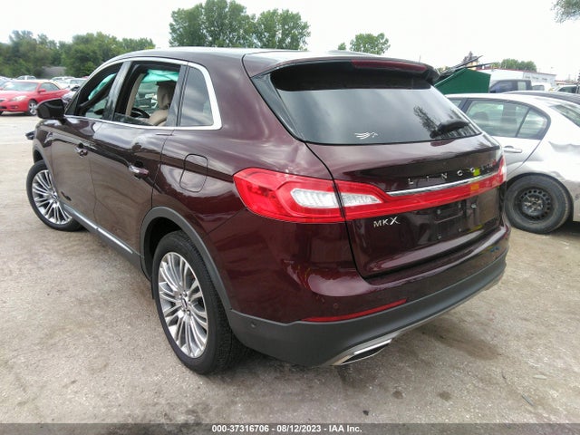 2018 LINCOLN MKX RESERVE VIN: 2LMPJ6LR9JBL49943