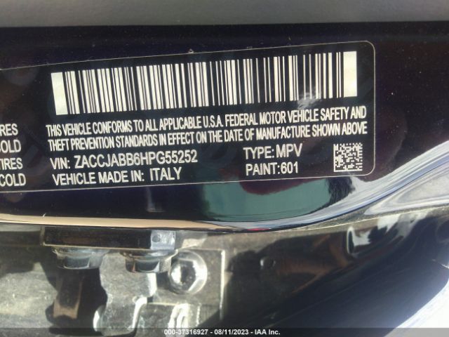 ZACCJABB6HPG55252 Jeep Renegade Latitude