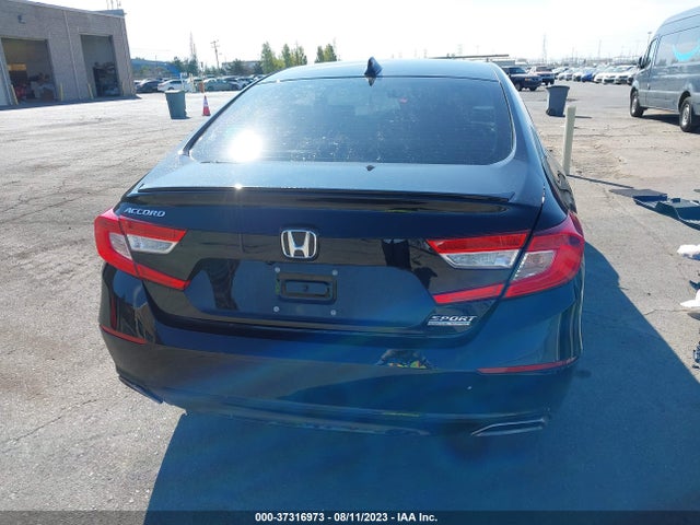 2022 HONDA ACCORD SEDAN SPORT SE VIN: 1HGCV1F40NA054416