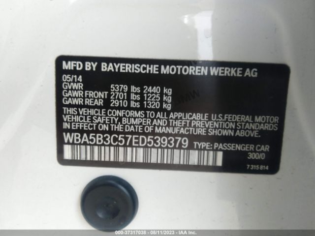 WBA5B3C57ED539379 BMW 5 Series 535i Xdrive