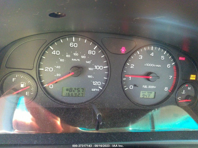 2002 SUBARU FORESTER S W/PREMIUM PKG VIN: JF1SF65652H750785