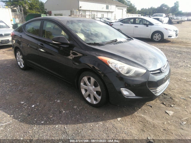 2012 HYUNDAI ELANTRA LIMITED PZEV VIN: 5NPDH4AE8CH146701