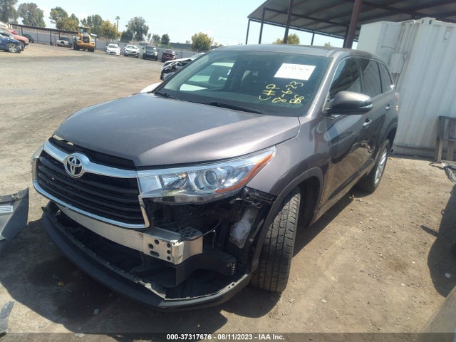Toyota Highlander Le 2016 5TDZKRFH4GS154608 Image 2