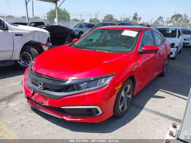 Honda Civic Sedan Lx 2019 2HGFC2F67KH501881 Image 2
