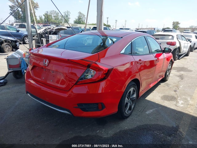 Honda Civic Sedan Lx 2019 2HGFC2F67KH501881 Image 4