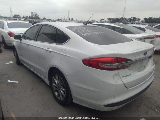 3FA6P0LU0HR344658 Ford Fusion Hybrid Se