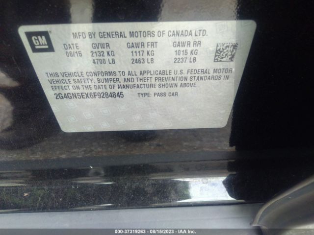 2G4GN5EX6F9284845 Buick Regal Premium I